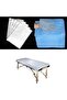 100 Pcs Non-woven Disposable Massage Table Sheet Bed Cover 80x180cm Blue - 4
