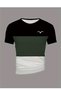 Men's Printed Round Neck T-Shirt Made of Pure Cotton with a Simple Print - 3