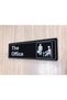 ''The Office'' Door Sign/Office Wall Plate/Door Warning Sign 20X7 cm