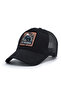 Off Roading Model Replaceable Emblem Mesh Cap Black