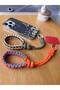 Colorful Knitted Thick Rope Adjustable Phone Lanyard – Wrist Band / Short Hand Strap - 5