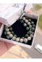3 Piece Special Design Unisex Natural Stone Bracelet Onix-Smoky Quartz-Moldavit09 - 4