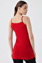 Cotton Lycra Long Women's Undershirt with Rope Straps 2025 - Length That Covers the Hips - 4