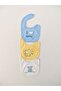 100% Cotton 3-Piece Baby Boy Bib Collar Baby Bib Double Layer Snaps Scarf Drool Bib - 8