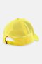 Men Adjustable Brand Logo Cap, Yellow - 2