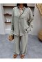 Pocketed Shirt Trousers Set - 2