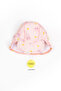 Patterned Neck Protection Extended Visor Sun Protection Beach and Daily Baby Girl Hat - 4