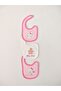 100% Cotton 3-Piece Baby Girl Bib Collar Baby Bib Double Layer Snap Scarf Drool Bib - 4