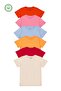 Girl Boy 6'Lı Set Plain Short Sleeve T-Shirt - Children's Clothing