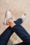 Dirty Sole Suede Women's Sneaker - 6