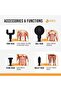 Massager Handheld for Muscle | 6 Speed level | 4 Detachable Heads | 2000 mAh | 2800-3800 RP - 4