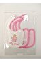 100% Cotton 3-Piece Baby Girl Bib Collar Baby Bib Double Layer Snap Scarf Drool Bib - 7