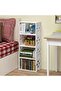 White 5-Tier Small Bookshelf – 4-Shelf PVC Organizer for Bathroom, Bedroom, Living Room, Kids Room - 7