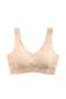 Seamless Invisible Seamless Gathering Bra Without Underwire His Series with Removable Pads - 2