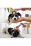 BUFFER Plastic Green Pet Care Pet Brush Multi-Purpose Pet Brush Green - 2