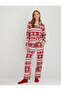 Claret Red Women's Pajama Top 4WLK50005MW - 2