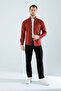 Men's Shirt Cotton Slim Fit Long Sleeve Pocketless Tile Men's Shirt - 3