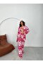 Women's Twill Fabric Kimona Double Set