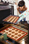 Bakable Self Greaseproof Silicone Baking Mat, Greaseproof Oven Paper Derdine 40X30Cm