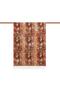 Piton Patterned Silk Shawl 06133-Red Copper - 2