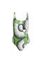 Women's Green Swimsuit Farm Swimsuit Jf6034 - 7