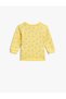 Cotton Printed Crew Neck Long Sleeve Sweatshirt - 2