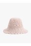 Straw Knitted Bucket Hat