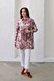Patterned Shirt Plum - 5
