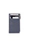 Seth Genuine Leather Coin Zipper Women's Men's Wallet Card Holder Dark Gray - 6