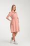 Işşil E173-Two-Breasted Collar Breastfeeding Detailed Maternity Clothing Dress - 2