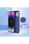 Honor Magic 7 Lite Case Velvet Launch Soft Liquid Silicone Camera Protected Cover Navy Blue - 4