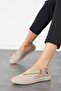 Cesa Side Rubber Window Genuine Leather Women's Shoes Mink Skin - 3