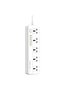 Power Strip Extension Cord 5 Sockets 6 Usb Ports 2m Cable 2500w With Qc3.0 Fast Charging - 2