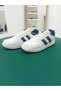 Women's Sports Sneakers Striped Blue Comfortable and Cozy - 2