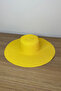 Holiday & Daily Use Yellow Wide Brim Straw Hat - 2