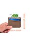 Boris Genuine Leather Men's Brown (Casual Model) Card Holder Business Card Holder - 6