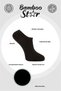 Bamboo Men's Sneaker Black Socks Seamless Invisible Ankle Invisible Sports Socks Premium 6 Pack - 2