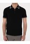 Pierre Collar Detailed Polo Collar Slim Fit Zipper 100% Cotton T-Shirt - 4