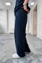 Navy Blue Cozy Premium Basic Baggy Tracksuit - 2