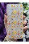 Samsung Galaxy A34 Compatible Colorful Flower Pattern Transparent Phone Case - 2