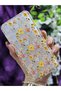 Samsung Galaxy A34 Compatible Colorful Flower Pattern Transparent Phone Case - 5