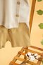 Girl Boy Baby Kids Gray 2 Piece Set Crew Neck Shorts Cotton Comfortable Trend Fashion Bottom Top Set - 3