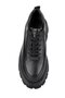 - Black Genuine Leather Lace-Up Men's Casual Shoes 115-K534 - 7