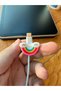 Sevimli Figürlü Slikon Kablo Ucu Koruyucular Typc Lightning Micro Usb - 2