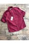Men's Burgundy Linen Half Sleeve Judge Collar Shirt – Stylish and Comfortable Design I Boys' Shirt - 7