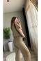 Knitwear Blouse Pants Set - 4