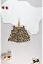 Leopard Print Girls' Set with Bow - Stylish and Comfortable I for Casual and Special Occasions - 7