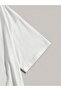 Printed Oversize Crew Neck T-Shirt - White - 2