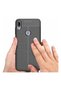 Mi 8 Lite Case Leather Pattern Luxury Niss Silicone Red + Full Screen Protector - 3