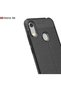 Huawei Y6 2019 Case Leather Pattern Luxury Niss Silicone Navy Blue + Nano Screen Protector - 3